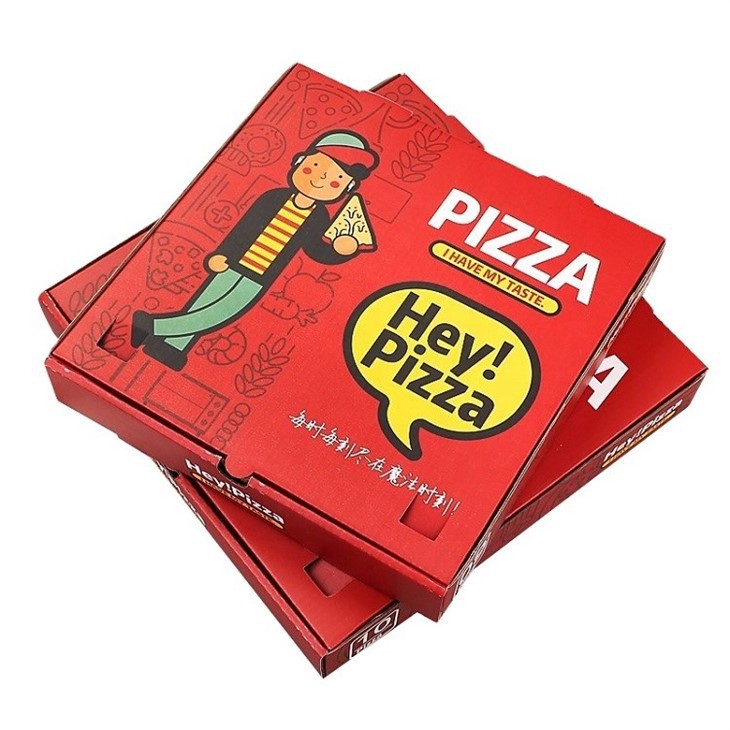 Customizable Recyclable Colorful Pizza Boxes Customizable Recyclable Colorful Pizza Boxes
